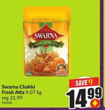 Chalo FreshCo Swarna Chakki Fresh Atta 9.07 kg offer