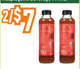 Healthy Planet Rise Botanicals - Sparkling Adaptogenic Beverage offer