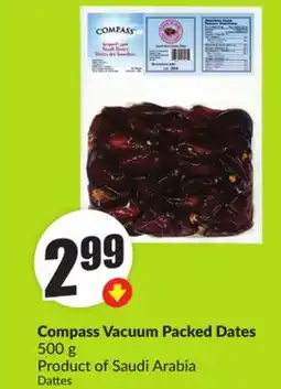 Chalo FreshCo Compass Vacuum Packed Dates 500 g Product of Saudi Arabia offer