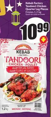 Chalo FreshCo Kebab Factory Tandoori Chicken Quarter Leg Pieces Frozen 1 offer