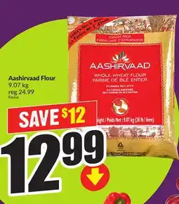 Chalo FreshCo Aashirvaad Flour 9.07 kg offer