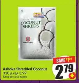 Chalo FreshCo Ashoka Shredded Coconut 310 g offer