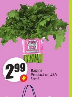 Chalo FreshCo Rapini Product of USA offer