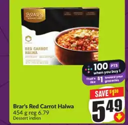 Chalo FreshCo Brar's Red Carrot Halwa 454 g offer