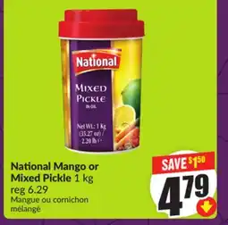 Chalo FreshCo National Mango or Mixed Pickle 1 kg offer