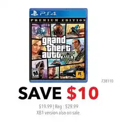 GameStop Grand Theft Auto V: Premium Edition offer