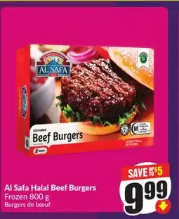 Chalo FreshCo Al Safa Halal Beef Burgers Frozen 800 g offer