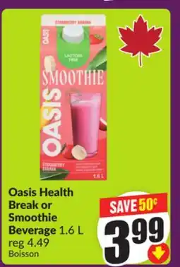 Chalo FreshCo Oasis Health Break or Smoothie Beverage 1.6 L offer