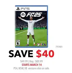 GameStop PS% - FC25 offer