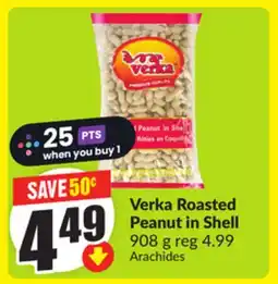 Chalo FreshCo Verka Roasted Peanut in Shell 908 g offer