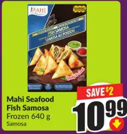 Chalo FreshCo Mahi Seafood Fish Samosa Frozen 640 g offer