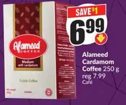 Chalo FreshCo Alameed Cardamom Coffee 250 g offer