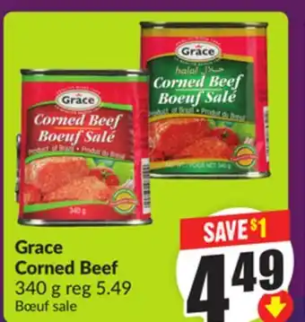 Chalo FreshCo Grace Corned Beef 340 g offer