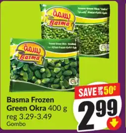 Chalo FreshCo Basma Frozen Green Okra 400 g offer