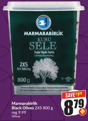 Chalo FreshCo Marmarabirlik Black Olives 2XS 800 g offer