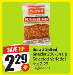 Chalo FreshCo Surati Salted Snacks 250-341 g Selected Varieties offer