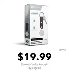 GameStop Bluetooth Tracker Keychain by Biogenik offer