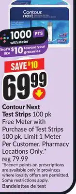 Chalo FreshCo Contour Next Test Strips 100 pk offer