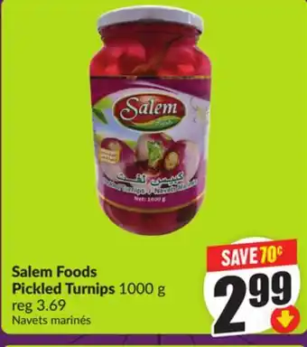 Chalo FreshCo Salem Foods Pickled Turnips 1000 g offer