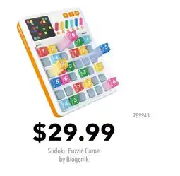 GameStop Sudoku Puzzle Game by Biogenik offer