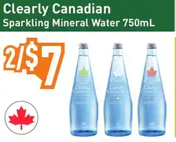 Healthy Planet Clearly Canadian Sparkling Mineral Water offer