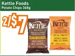 Healthy Planet Kettle Foods Potato Chips offer