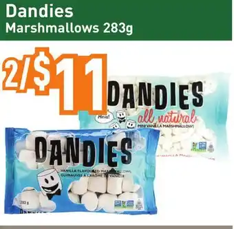 Healthy Planet Dandies Marshmallows offer