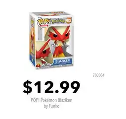 GameStop POP! Pokémon Blaziken by Funko offer