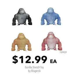 GameStop Gorilla Stretch Toy by Biogenik offer