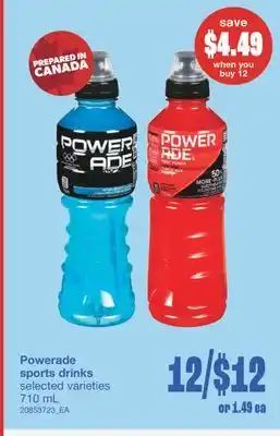 Wholesale Club SPORTS DRINKS, 710 ML offer