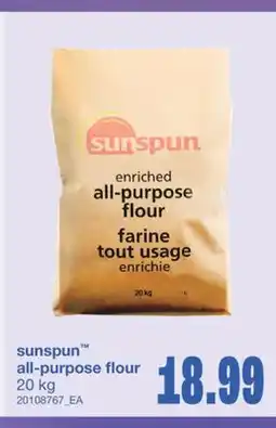 Wholesale Club ALL-PURPOSE FLOUR, 20 KG offer