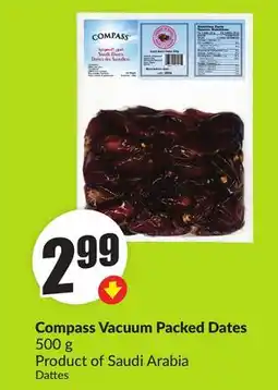 FreshCo Compass Vaccum Packed Dates 500 g Product of Saudi Arabia offer