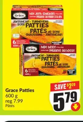 FreshCo Grace Patties 600 g offer