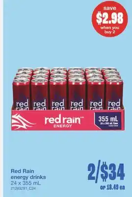 Wholesale Club ENERGY DRINKS, 24 X 355 ML offer