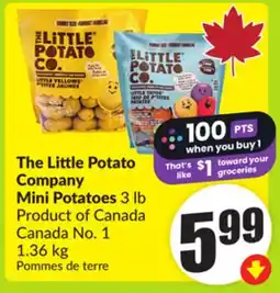 FreshCo The Little Potato Company Mini Potatoes 3 lb Product of Canada Canada No. 1 offer