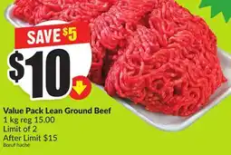 FreshCo Value Pack Lean Ground Beef offer