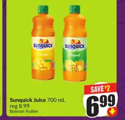 FreshCo Sunquick Juice 700 mL offer