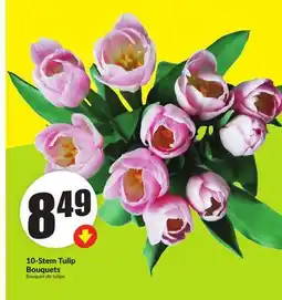 FreshCo 10-Stem Tulip bouquets offer