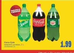 Wholesale Club Coca-Cola, 2 L offer