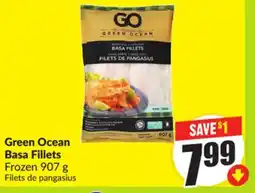 FreshCo Green Ocean Basa Fillets Frozen 907 g offer