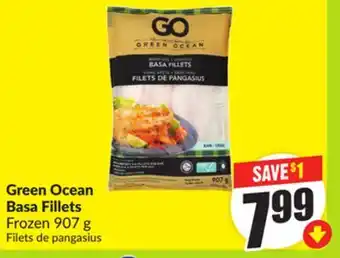 FreshCo Green Ocean Basa Fillets Frozen 907 g offer