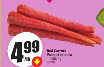 FreshCo Red Carrots Products of India offer