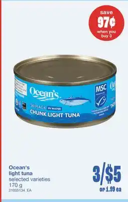 Wholesale Club LIGHT TUNA, 170 G offer