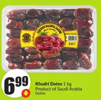 FreshCo Khudri Dates Product of Saudi Arabia offer