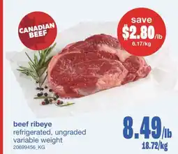 Wholesale Club BEEF RIBEYE offer