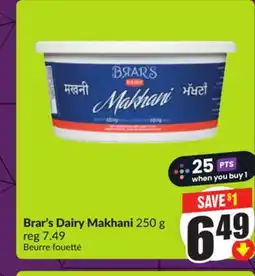 FreshCo Brar's Dairy Makhani 250 g offer