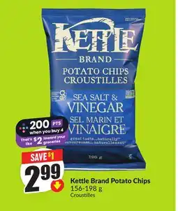 FreshCo Kettle Brand Potato Chips 156-198 g offer