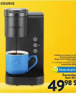 Walmart Keurig K-Express Essential Single-Serve Coffee Maker offer