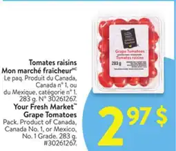 Walmart Your Fresh Market Grape Market offer