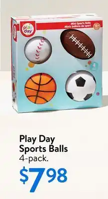 Walmart Play Day Sports Ball offer